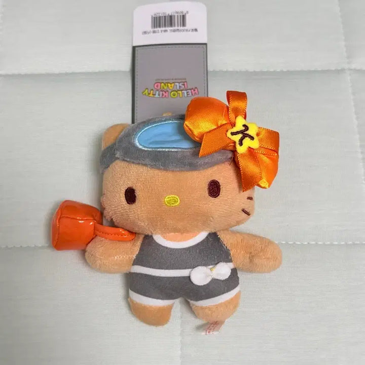 [BUNJANG] Hello Kitty Island Jeju Diver Kitty Doll Keychain / 헬로키티 아일랜드 제주해녀키티 인형키링