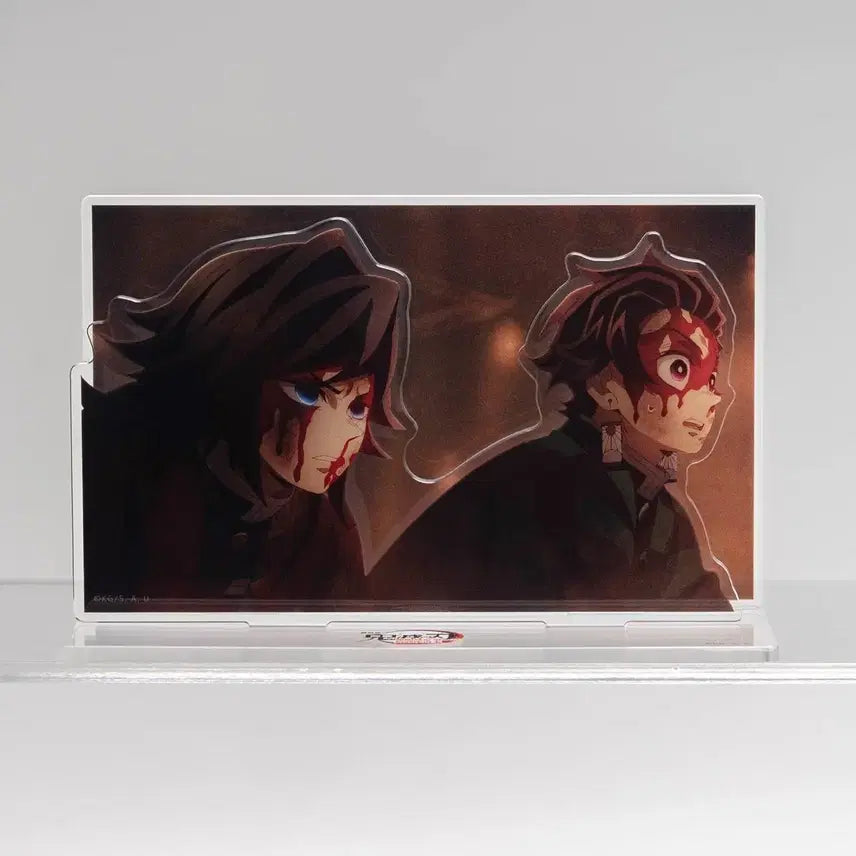 [BUNJANG] Demon Slayer: Mugen Train Arc Acrylic Standee - Tanjiro &amp; Giyu / 귀멸의 칼날 무한성편 장면 그대로 아크릴 스탠드 피규어 탄지로 기유