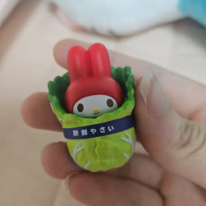 [BUNJANG] Sanrio My Melody Cabbage Mascot Gacha / 산리오 배추 마스코트 가챠 마이멜로디