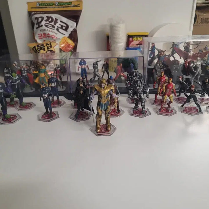 [BUNJANG] Marvel Avengers Action Figure Bundle Set / 마블 어벤져스 피규어 일괄