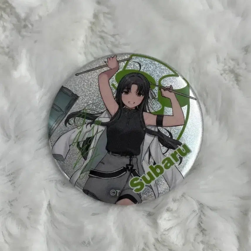 [BUNJANG] Girls Band Cry Awawa &amp; Subaru 5th Anniversary Signed Can Badge / 걸즈밴드크라이 아와 스바루 5th 사인 캔뱃지