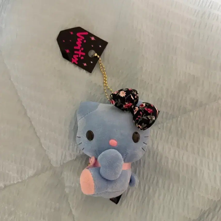 [BUNJANG] Shinrio Hello Kitty Doll Keyring - Blue / 신리오 헬로키티 인형 키링 블루