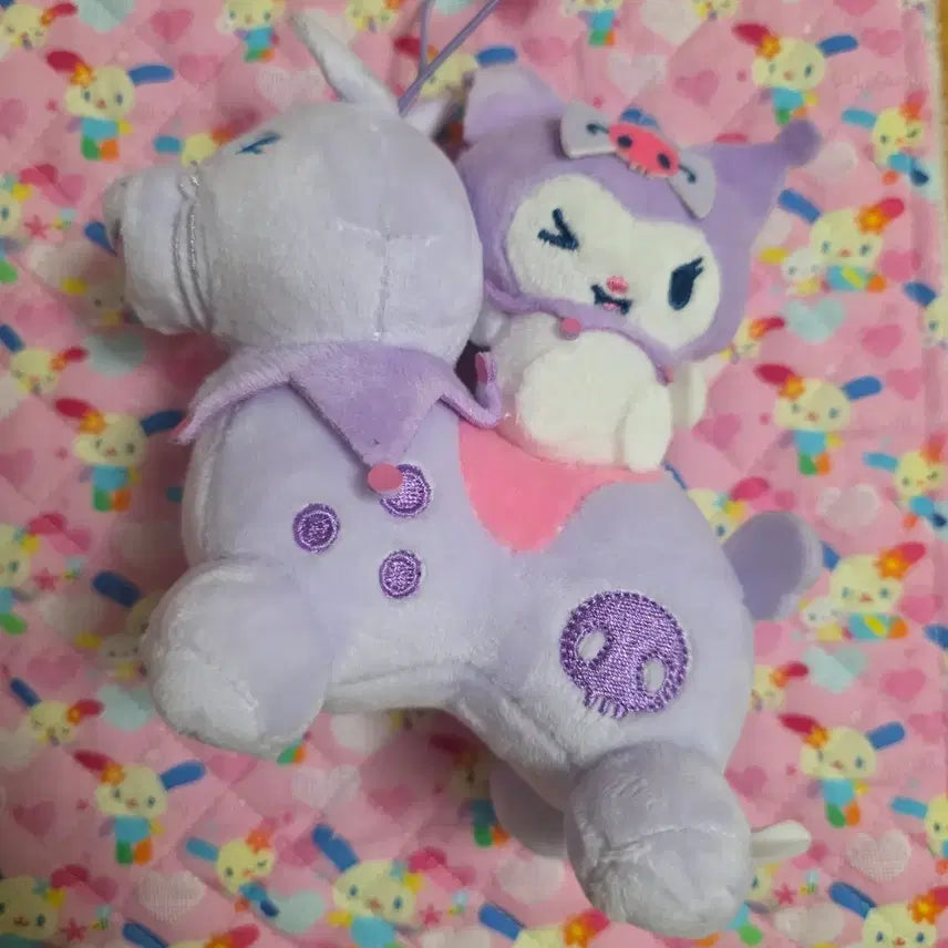 [BUNJANG] Sanrio Kuromi &amp; Rody Collaboration Plush Doll / 산리오 쿠로미 로디 콜라보 인형 후류