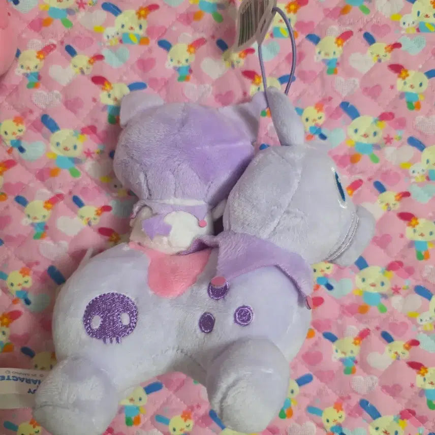 [BUNJANG] Sanrio Kuromi &amp; Rody Collaboration Plush Doll / 산리오 쿠로미 로디 콜라보 인형 후류