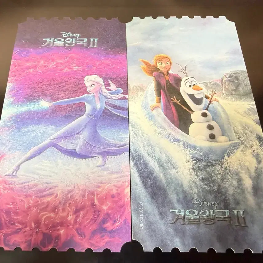 [BUNJANG] Frozen 2 Original Ticket Bundle Set / 겨울왕국 2 오리지널 티켓 일괄