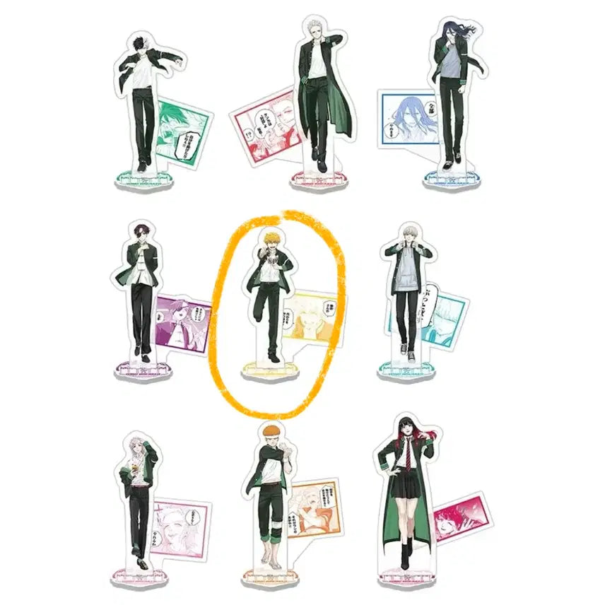 [BUNJANG] Wind Breaker Akihiko Nirei 5th Anniversary Kuji Acrylic Stand (Sealed) / 윈드브레이커 윈브레 쿠지 아크릴 스탠드 니레이 아키히코