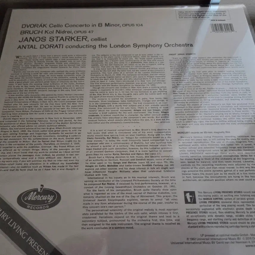 [BUNJANG] Mercury Classics Reissue Unused LP 3-Record Set / 머큐리 클래식 리이슈 미사용 LP 3종.