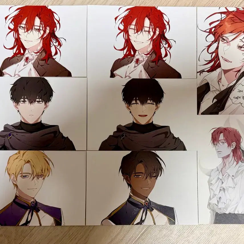 [BUNJANG] The Beginning After The End Kale, Chim, Alberth Postcard Set / 백망되 케일 최한 알베르 엽서 앵숙님 백작가의 망나니가 되었다