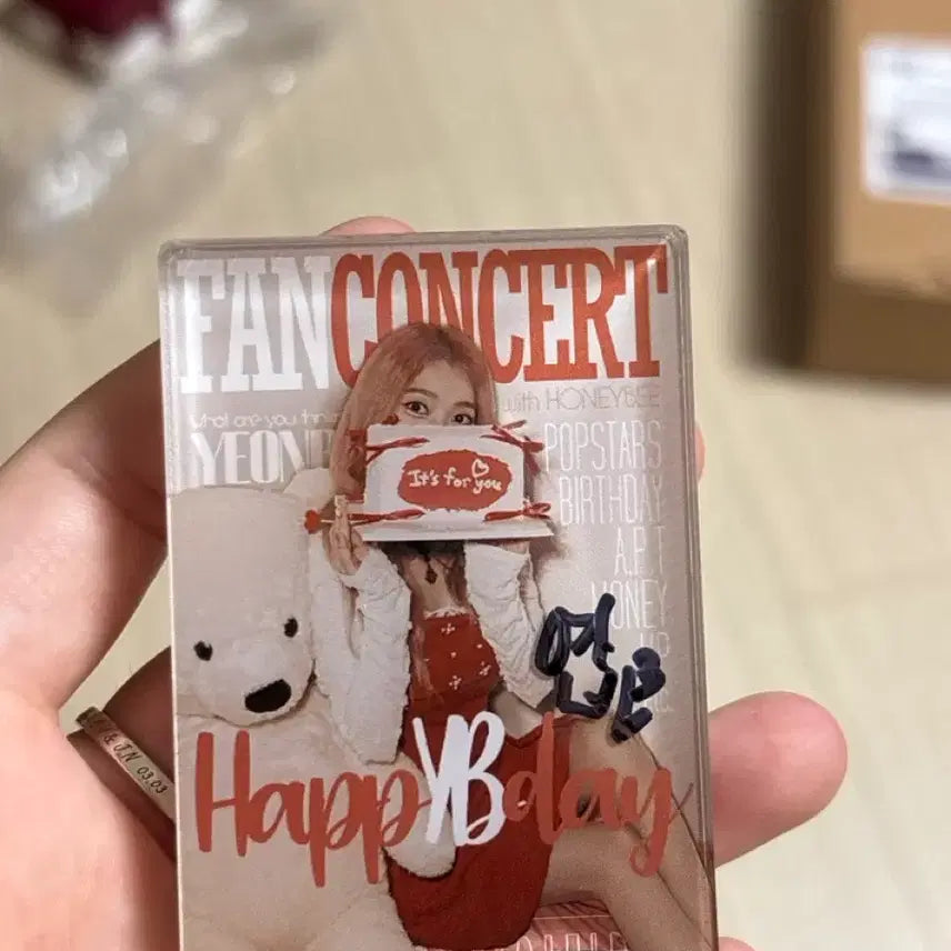 [BUNJANG] MAYA Kim Yeonbi Birthday Kkorotto Photocard / 맢동산 연비 생일 코롯토