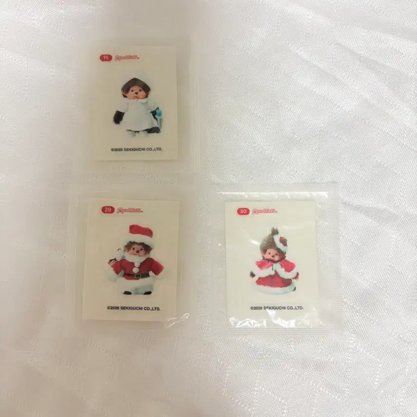 [BUNJANG] Monchhichi Ttibusil Stickers / 몬치치 띠부씰
