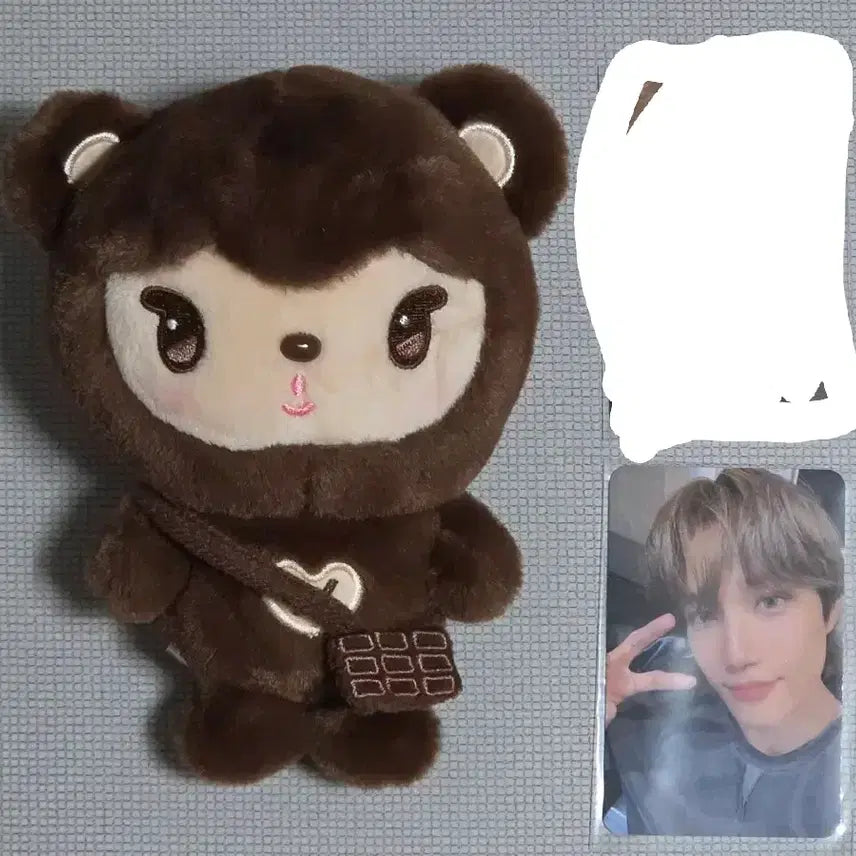 [BUNJANG] EXO Kai Ninibear 15cm + Jakarta VIP Photocard / 카이온 15cm 니니베어 +  자카르타 VIP 포카 엑소 카이 종인