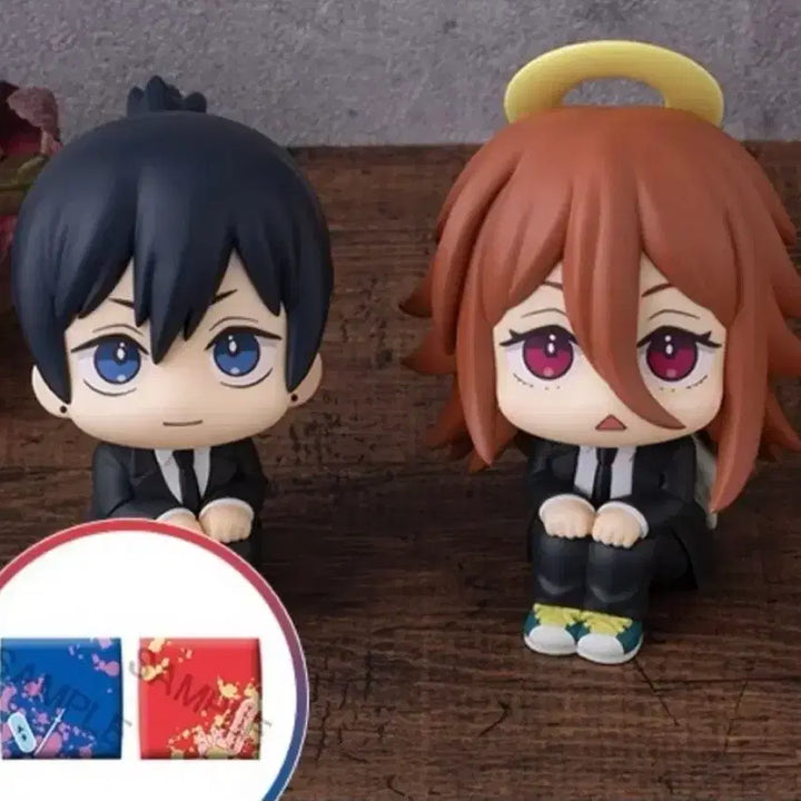 [BUNJANG] Chainsaw Man Aki &amp; Angel "Look Up" Figures / (최저가-특전포함) 체인소맨 엔젤 아키 룩업