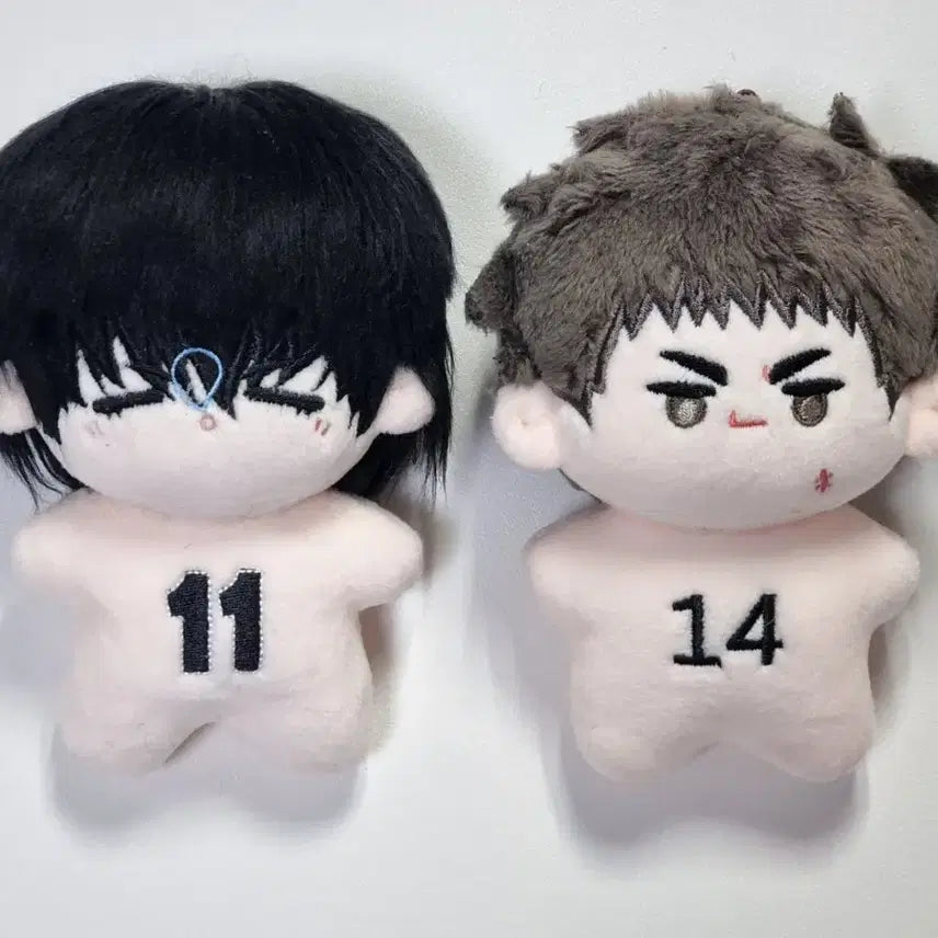 [BUNJANG] Slam Dunk Taewoo &amp; Daeman 10cm Plush Bundle Set / [일괄] 슬램덩크 태웅대만 탱댐 10cm 인형