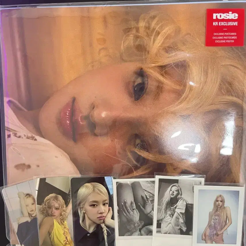 [BUNJANG] Rosé Roise Exclusive Version Album + R Album Photocard / 로제 roise exclusive ver. 앨범 + R 앨범 포카