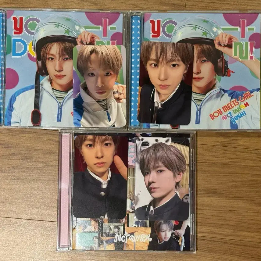 [BUNJANG] NCT WISH Japan Single Yoizukiyo YUUSHI Bundle Set / 엔시티위시 일본 앨범 요이돈 요이동 보밋걸 보이미츠걸 유우시 세트 무모샵