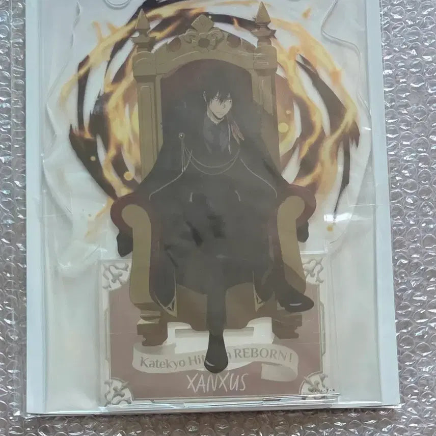 [BUNJANG] Katekyo Hitman Reborn! Xanxus &amp; Squalo Big Acrylic Stand Set / 가정교사히트맨리본 잔저스 스쿠알로 쿠지 S상 빅아크스