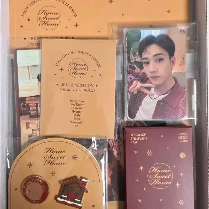 [BUNJANG] Stray Kids 3rd Fanclub Kit HOMESWEET HOME Full Set / 스트레이키즈 3기 팬클럽 키트 HOMESWEET HOME 풀셋