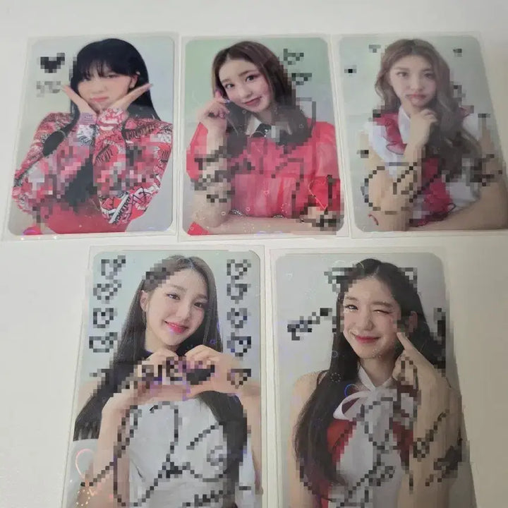 [BUNJANG] Various Artists Signed Photocard Bundle Set / 우아 싸인 포카 세트