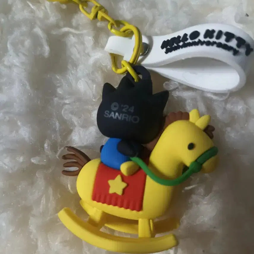 [BUNJANG] Sanrio Badtz-Maru 50th Anniversary Keyring / 산리오 배드바츠마루 50주년 키링