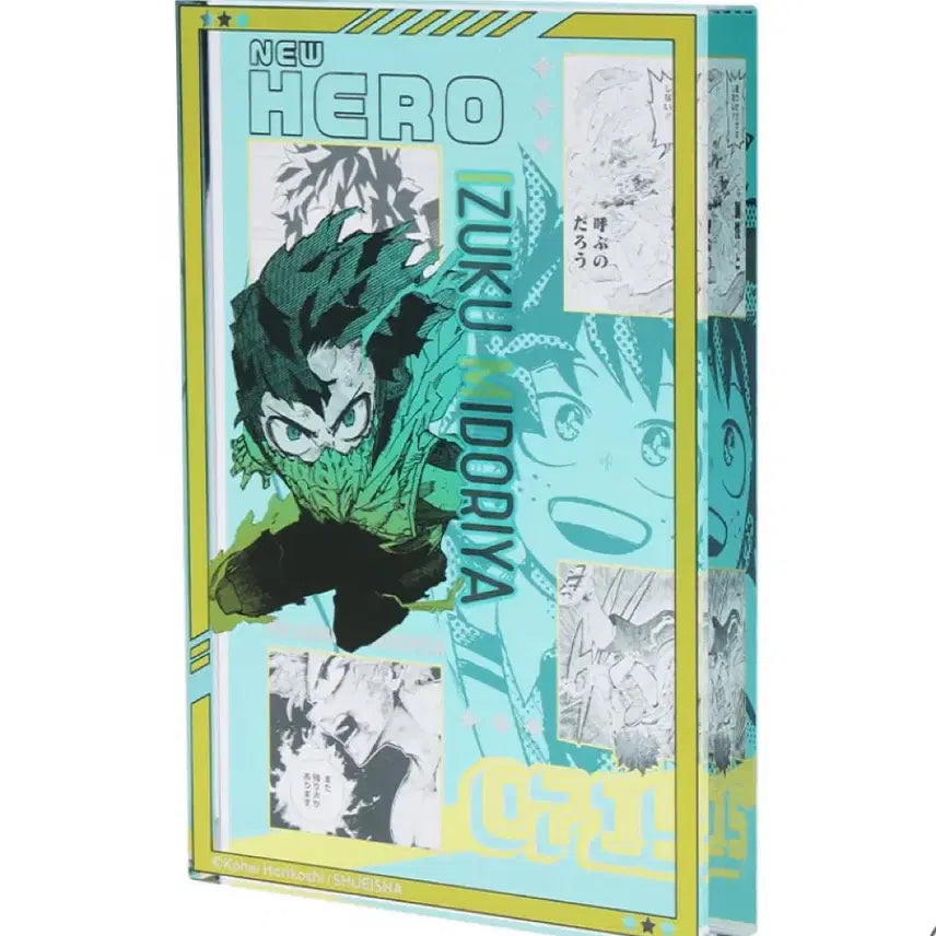 [BUNJANG] Jump Shop Izuku Midoriya Birthday Acrylic Block My Hero Academia / 택포10) 점프샵 미도리야 생일 아크릴블록 나히아 히로아카