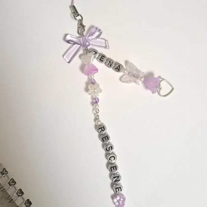 [BUNJANG] RESCENE Zena Initial Letter Keychain / 리센느 제나 RESCENE Zena키링
