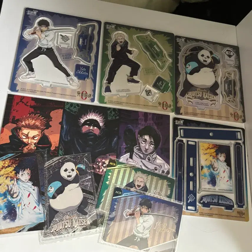 [BUNJANG] Jujutsu Kaisen 0 Mini Acrylic Standees Yuta, Toge, Panda Special Edition / 주술회전0 미니아크릴 유타 토게 판다 특전