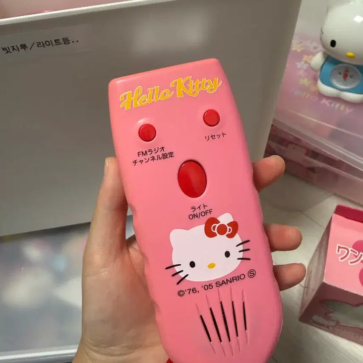 [BUNJANG] Classic Hello Kitty Manual Crank Lantern / 고전키티 수동 조명등