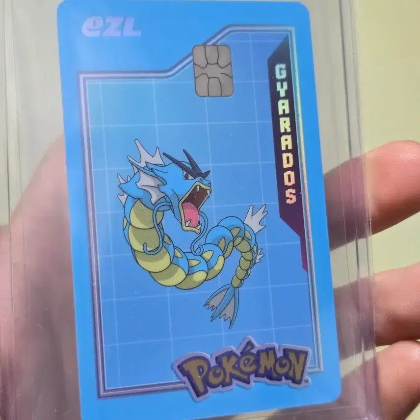 [BUNJANG] Gyarados Pokemon 30th Anniversary Limited Edition EZ Transit Card / 갸라도스 포켓몬 30주년 한정판 이즐 교통카드