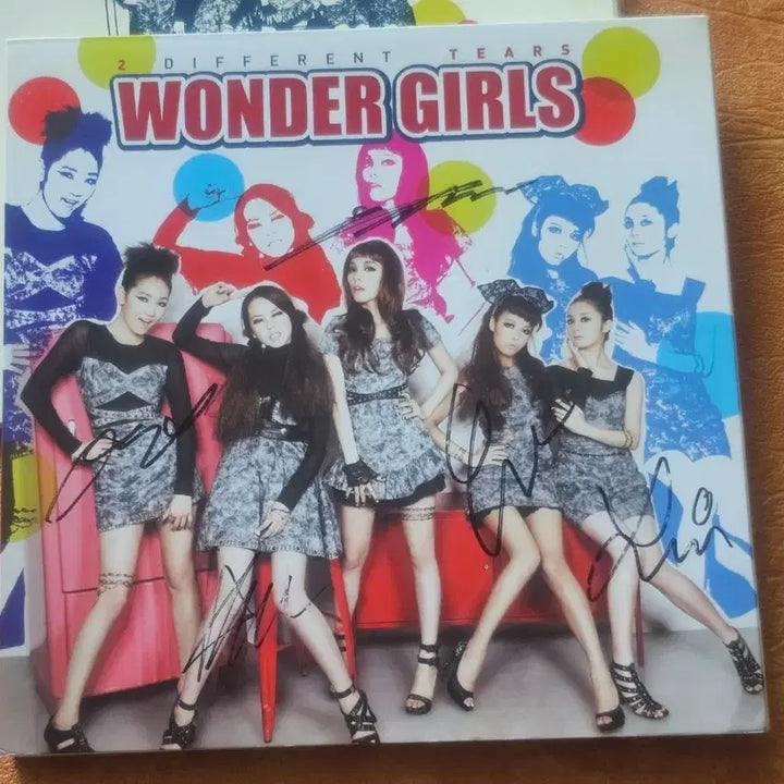 [BUNJANG] Wonder Girls 2 Different Tears CD Signed Version / 원더걸스 2 Different Tears CD 싸인반