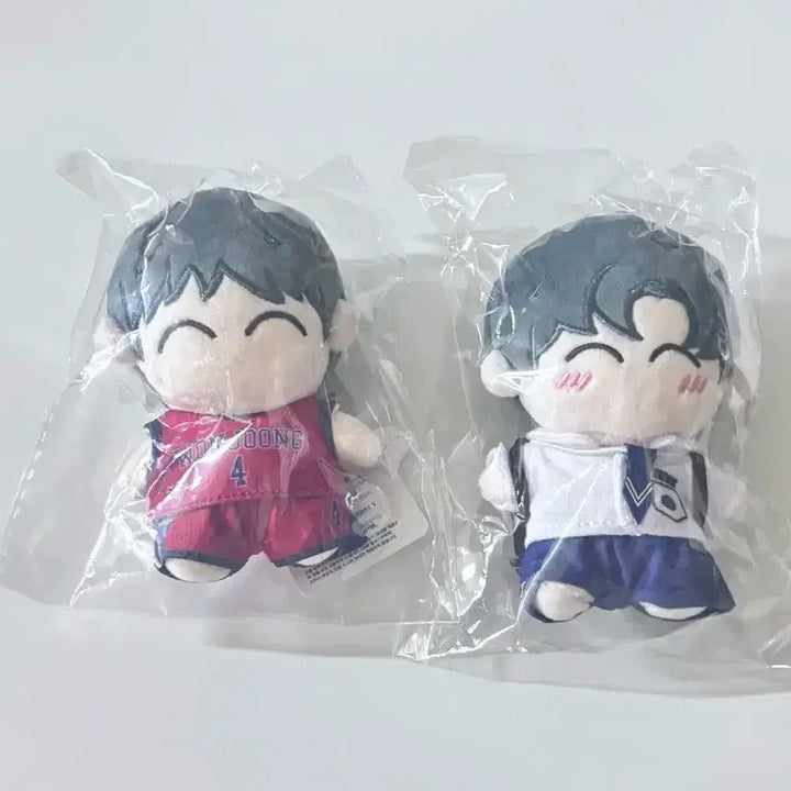 [BUNJANG] Garbage Time Sungjunsu &amp; Jeyongjun Custom Plush Set (School Uniform/Uniform Version) / 가비지타임 갑타 성준수 전영중 작뿡인형 교복 유니폼 인형 세트 미개봉