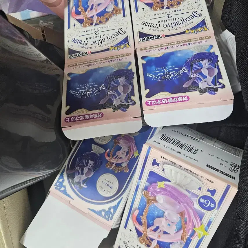[BUNJANG] Pokemon Re-Ment Decorative Frame Vol. 2 Mewtwo, Mawile, Chingling / 포켓몬 리멘트 데코레이티브 프레임 2탄 뮤츠 드레디어 파비코리