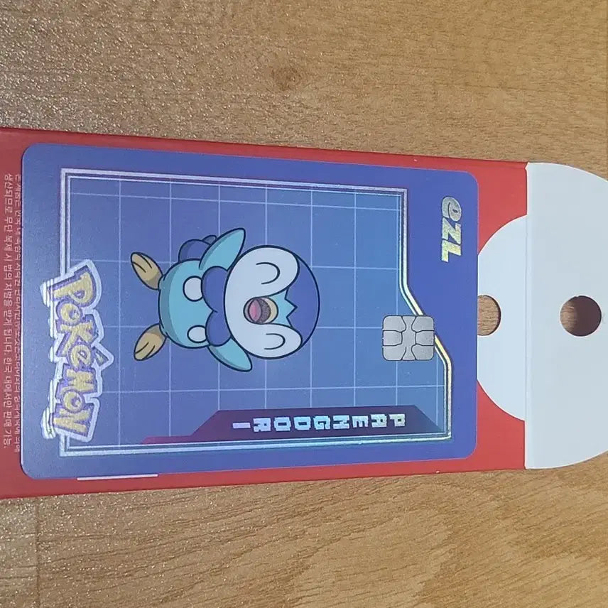 [BUNJANG] Pokemon 30th Anniversary Izle Transportation Card Piplup / 포켓몬스터 30주년 이즐 교통카드 팽도리