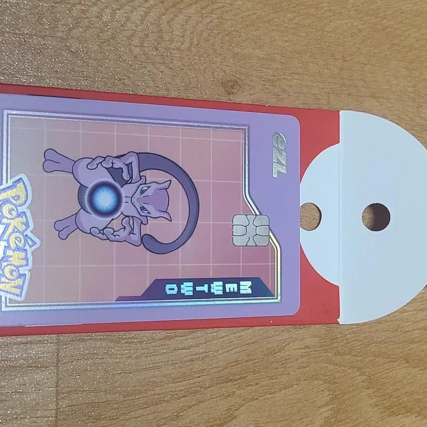 [BUNJANG] Pokemon 30th Anniversary Izzle Transit Card Mewtwo / 포켓몬스터 30주년 이즐 교통카드 뮤츠