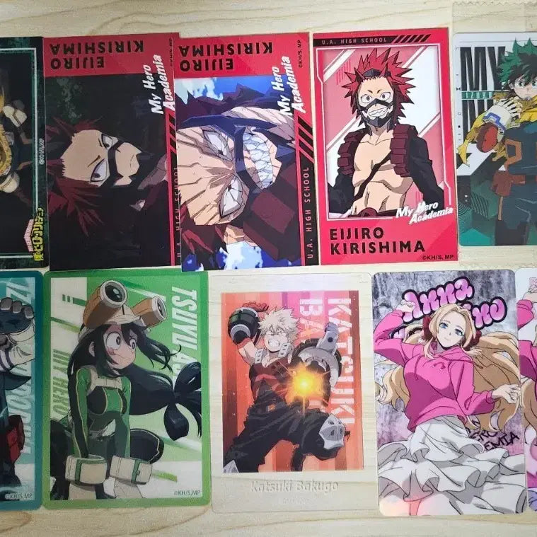 [BUNJANG] My Hero Academia Paper Goods Bundle Set (3 Photos) / 히로아카 사진3장 지류 굿즈 일괄