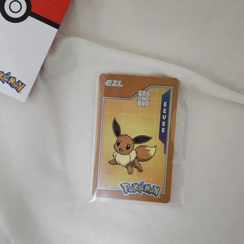 [BUNJANG] Easyl 30th Anniversary Pokémon Pikachu Transportation Card / 이즐 30주년 포켓몬 교통카드 이브이