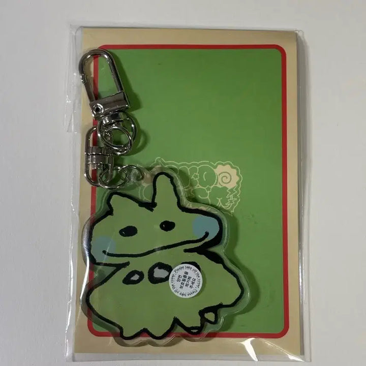 [BUNJANG] Robo Scythis Robo Poster Left Hand Drawing Keyring / [급처] 로보 스코시즘 로보프로스터 왼손그림 키링 판매