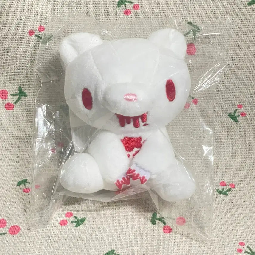 [BUNJANG] Gloomy Bear Mamegumi White Mascot Tenori Doll / 글루미베어 마메구루미 화이트 마스코트 테노리 인형