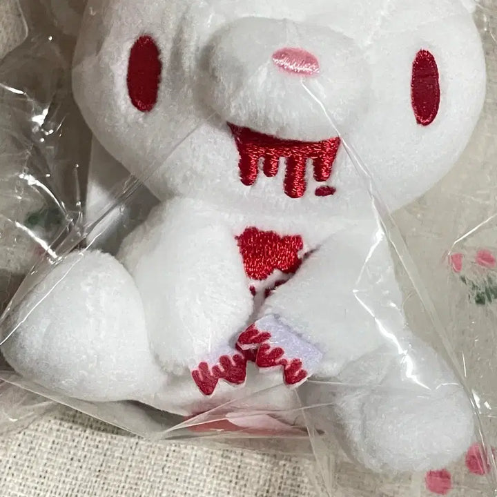 [BUNJANG] Gloomy Bear Mamegumi White Mascot Tenori Doll / 글루미베어 마메구루미 화이트 마스코트 테노리 인형