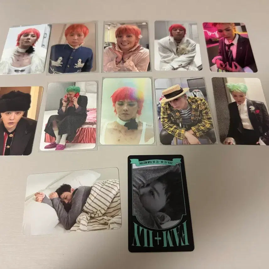 [BUNJANG] G-Dragon Photocard Bundle Set / 지디 지드래곤 권지용 포카 일괄