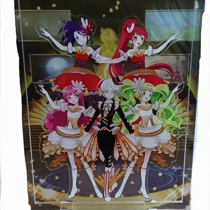 [BUNJANG] Pripara Genius Team Acrylic Standee &amp; Charms Set / 오늘까지판매)프리파라 천재팀 아크릴 히비키 파루루 시온 미카 소피 후와리 트리콜로르 캬라핀