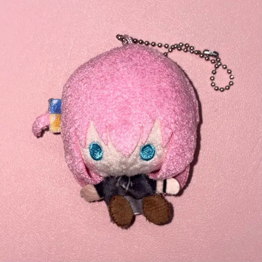 [BUNJANG] Bocchi the Rock! Hitori Gotoh Plush Keychain / (오늘만할인) 봇치더락 봇치 더 록 고토 히토리 플래시 플러시 플러쉬 인형 키링