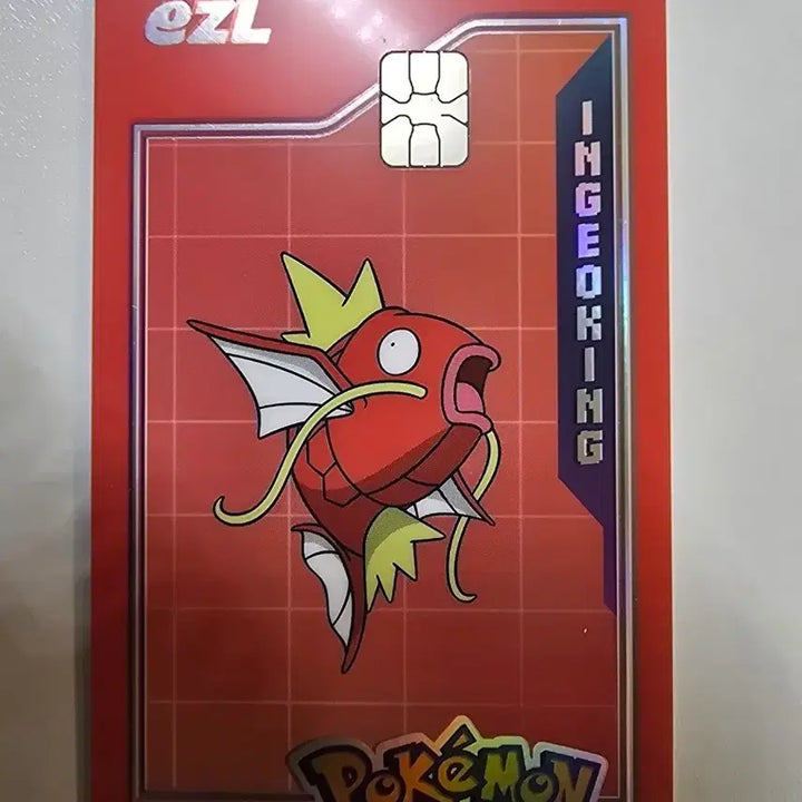 [BUNJANG] Pokemon 30th Anniversary Limited Edition Izeul Transportation Card Magikarp / 잉어킹 포켓몬 30주년 한정판 이즐 교통카드