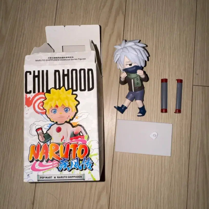 [BUNJANG] Pop Mart Naruto Shippuden Kakashi Childhood Figure / 나루토 팝마트 질풍전 유년기 카카시 피규어