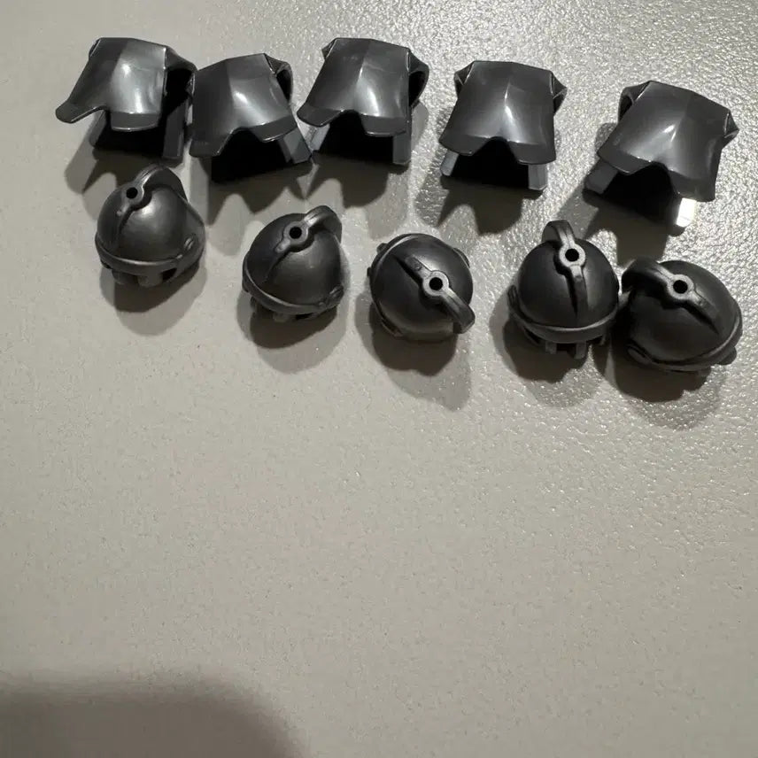 [BUNJANG] LEGO Castle Medieval Helmet Armor Bundle Set / 레고캐슬 중세투구 갑옷 일괄