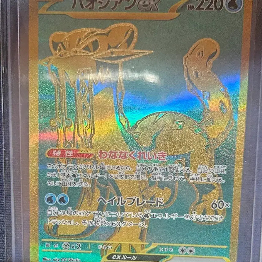 [BUNJANG] Pokemon Card Fujian UR Japanese Version / 포켓몬카드 파오젠 UR 일판