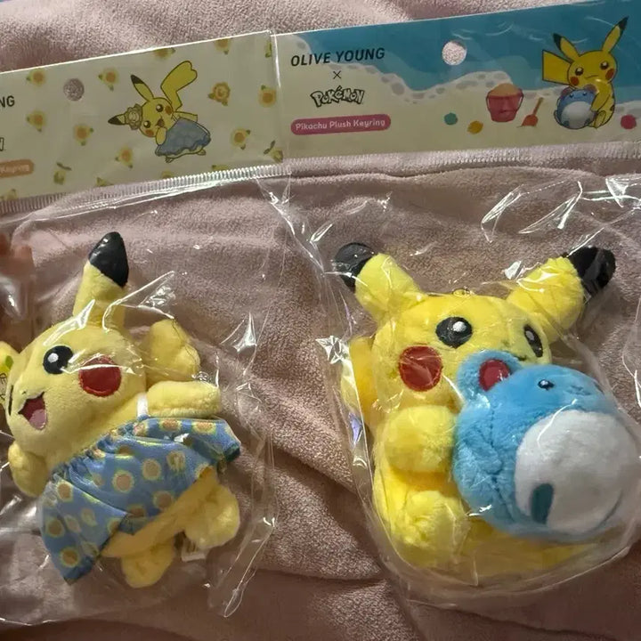 [BUNJANG] Pokemon Olive Young Collaboration Keyring (Set of 2) / 포켓몬키링 올리브영콜라보 2개