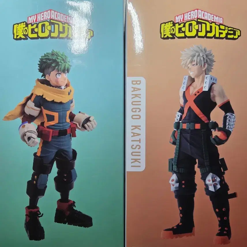 [BUNJANG] My Hero Academia Season 8 Izuku Midoriya &amp; Katsuki Bakugo Figure Set (Sealed) / [미개봉] 나히아 미도리야/바쿠고 8기 피규어 세트