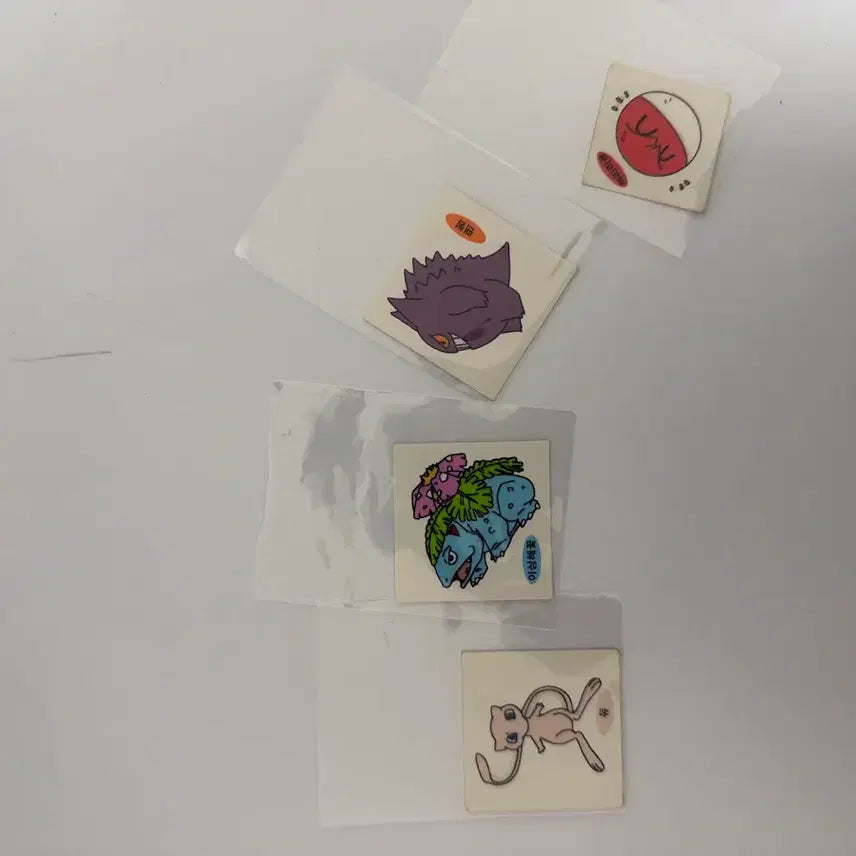 [BUNJANG] Vintage Pokémon Sticker Bundle / 옛날 띠부실 팔아요 진짜 옛날 띠부실 입니다