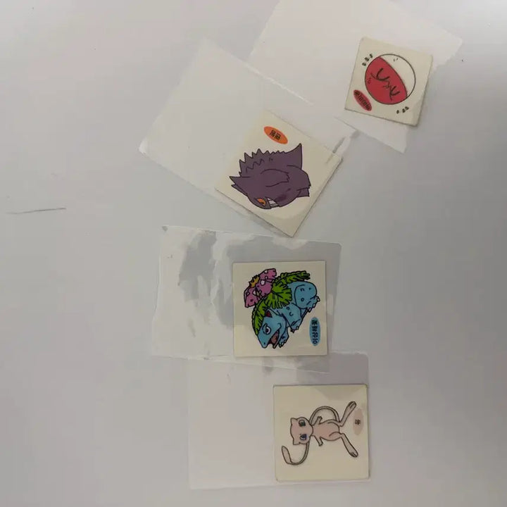 [BUNJANG] Vintage Pokémon Sticker Bundle / 옛날 띠부실 팔아요 진짜 옛날 띠부실 입니다
