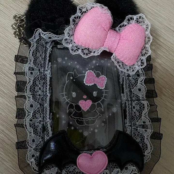 [BUNJANG] Kitty Devil Photocard Holder / 악마키티 포카홀더